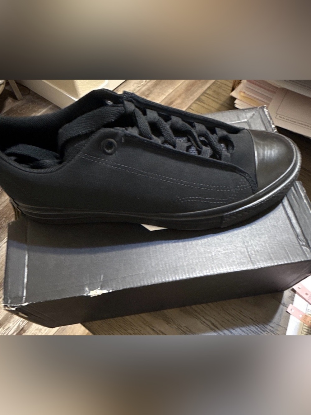 Converse All Black Low-Top Sneakers